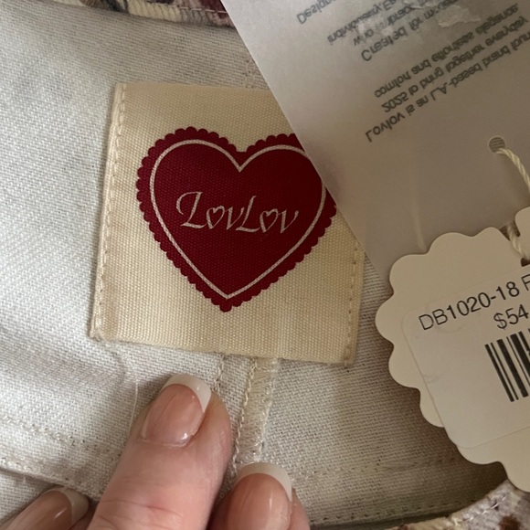 Luvluv Floral Print Pants with corded Belt - Picture 4 of 5